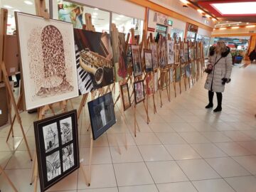 Vernisajul expoziției Concursului Național de Artă Plastică "Ion Irimescu", ediția a XI-a