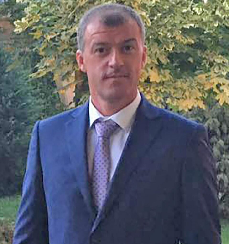Polițistul Marius Ciotău, șeful Secției Nr. 4 Poliție Rurală Gălănești