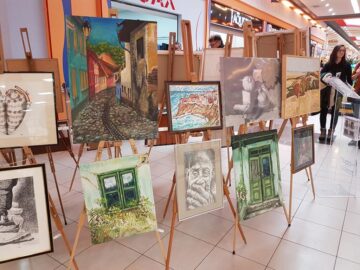 Vernisajul expoziției Concursului Național de Artă Plastică "Ion Irimescu", ediția a XI-a