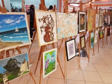 Vernisajul expoziției Concursului Național de Artă Plastică "Ion Irimescu", ediția a XI-a