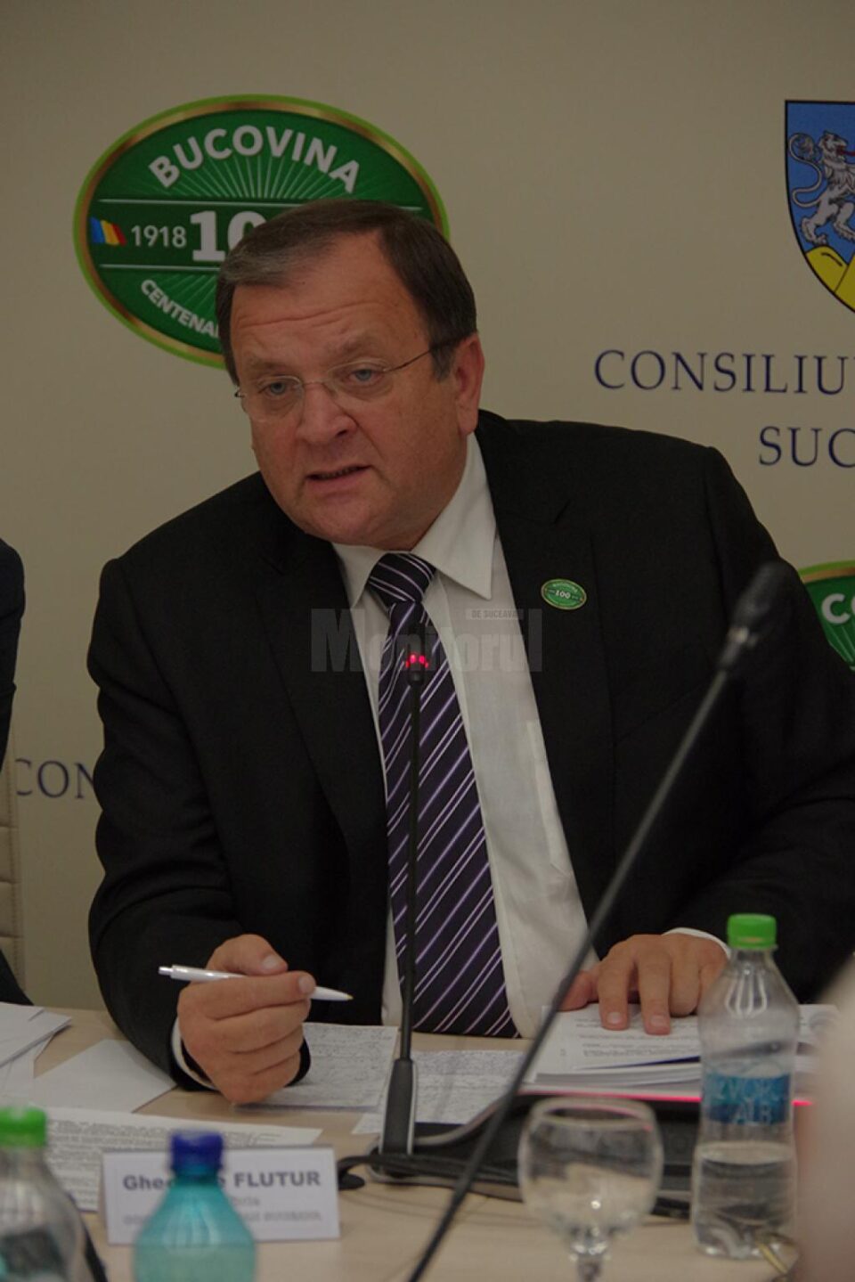 Președintele CJ Suceava, Gheorghe Flutur