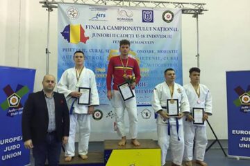 Paul Creață a câștigat aurul la naționalele de judo sub 18 ani, categoria 90 de kilograme