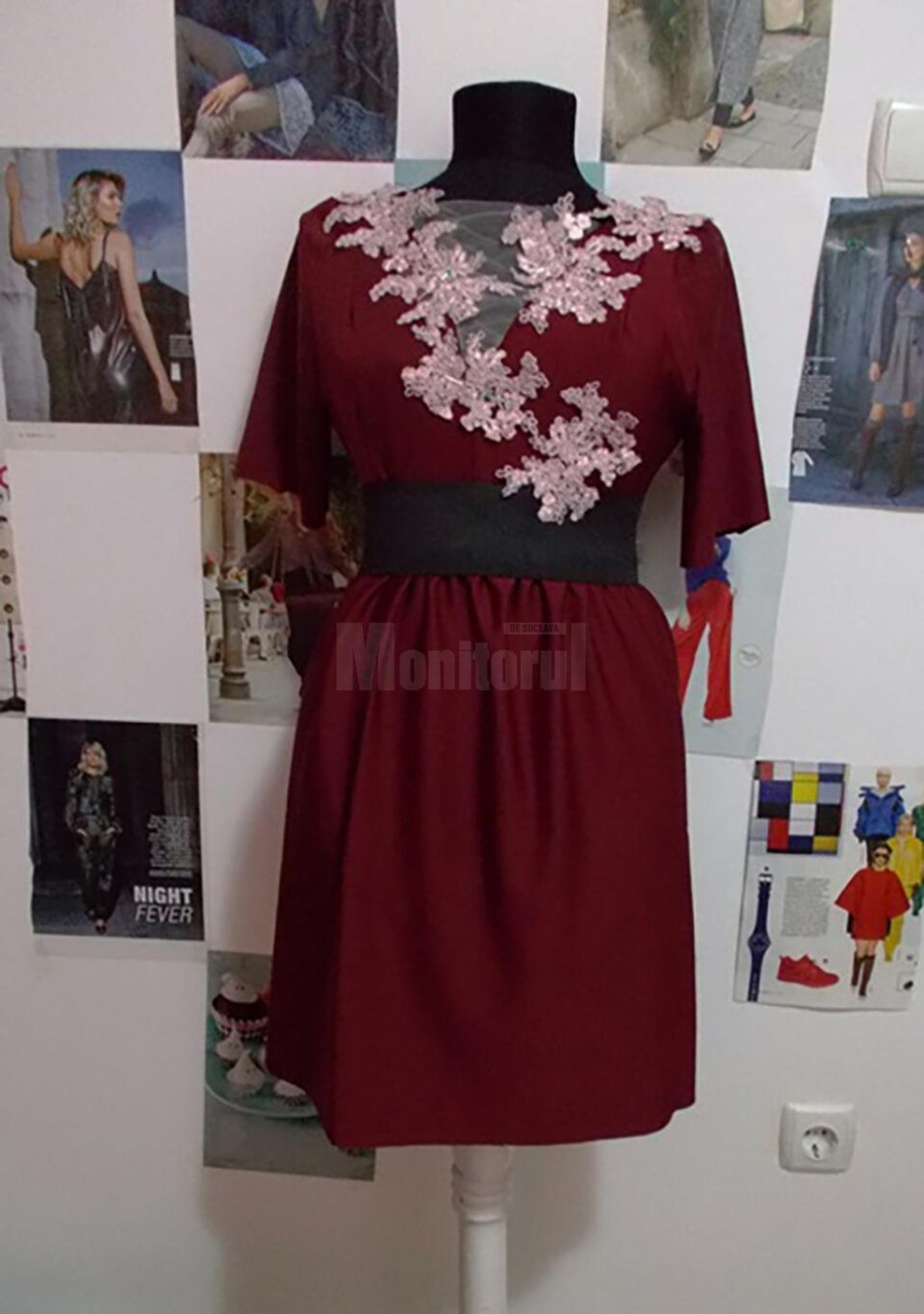O rochie realizată de Andrei Ignat