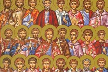 Sf. 42 de Mucenici din Amoreea; Aflarea Sfintei Cruci