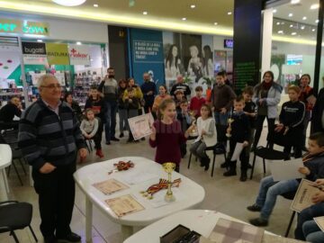 Concursul de șah rapid „Cupa Mărțișor” și-a desemnat câștigătorii