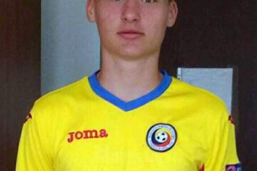 Sebastian Nechita a mai bifat o prezență la naționala de juniori