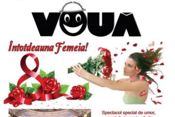 Spectacol de umor, muzică și poezie, cu Grupul Vouă, de 8 martie, la USV