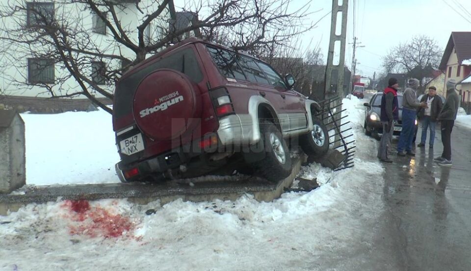 Pietonul a fost rănit grav