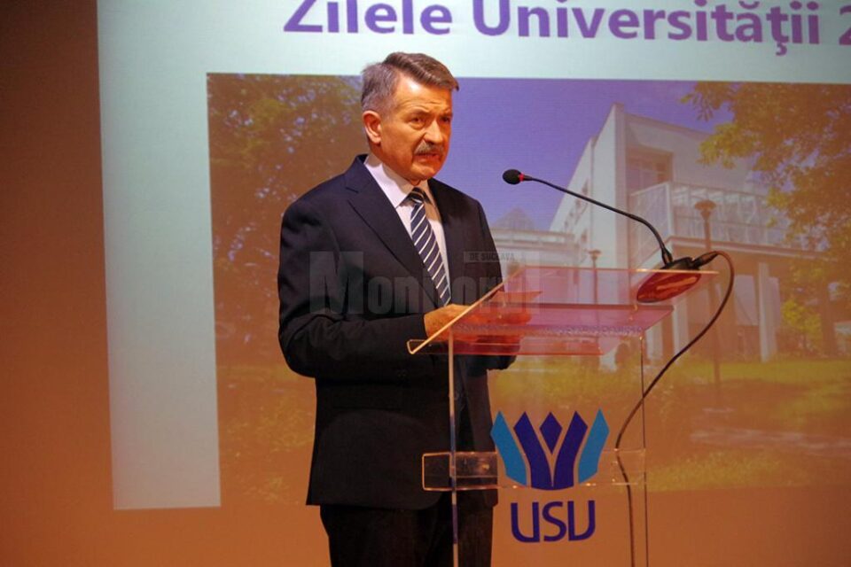 Adrian Graur, la acordarea titlului de Rector Emeritus: „USV nu este doar un simplu proiect, ci propria-mi viață”