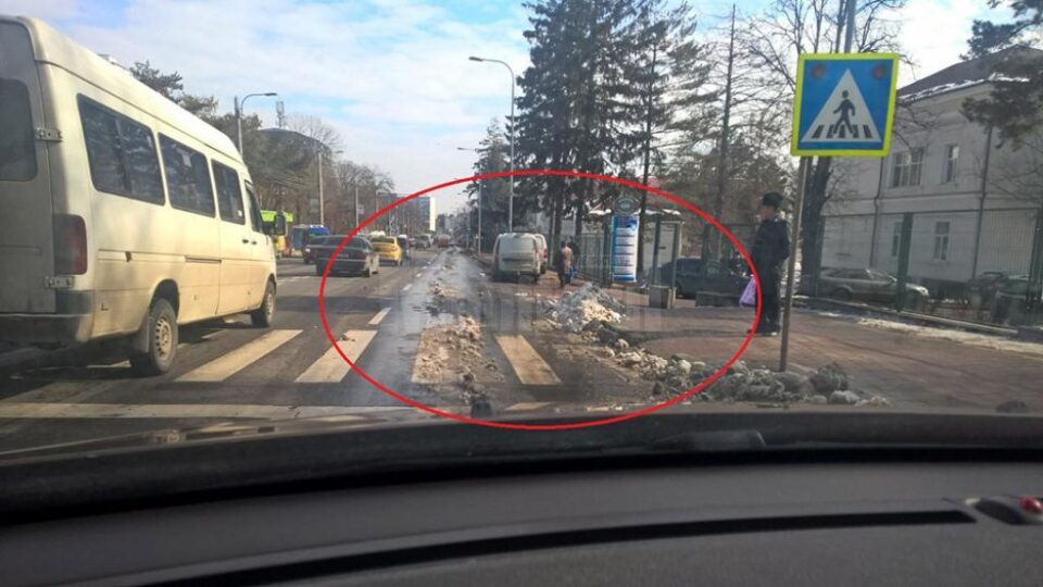 Cușnir arată că în Suceava s-a inventat metoda curățirea zăpezii prin topire
