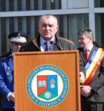 Ceremonie de depunere a Jurământului militar de către elevii jandarmi