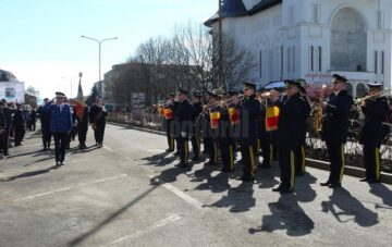 Ceremonie de depunere a Jurământului militar de către elevii jandarmi