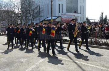 Ceremonie de depunere a Jurământului militar de către elevii jandarmi