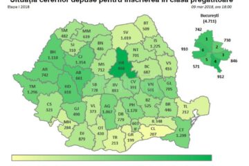 Harta clasa pregatitoare