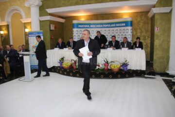 Contracandidatul lui Marian Andronache, Gheorghe Jucan, și-a dat demisia din partid în timpul conferinței de alegeri