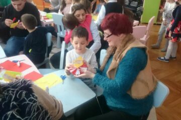 „Un gând bun de mărțișor”, la Grădinița ”Pinocchio” Fălticeni