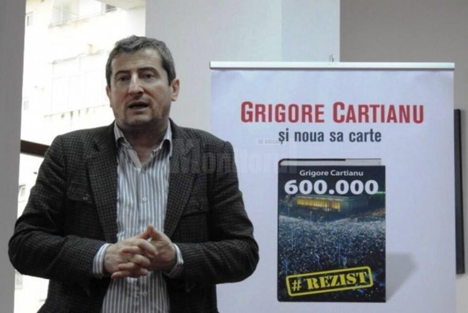 Jurnalistul și scriitorul Grigore Cartianu își lansează vineri cărțile la Biblioteca “I. G. Sbiera” Jurnalistul și scriitorul Grigore Cartianu își lansează vineri cărțile la Biblioteca “I. G. Sbiera”