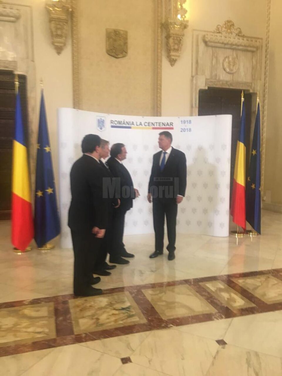 Flutur l-a invitat pe Klaus Iohannis să participe la evenimentele organizate la împlinirea a 100 de ani de la unirea Bucovinei cu Țara