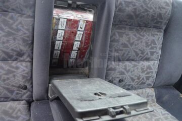 Contrabandist de țigări capturat după o urmărire, la Brodina