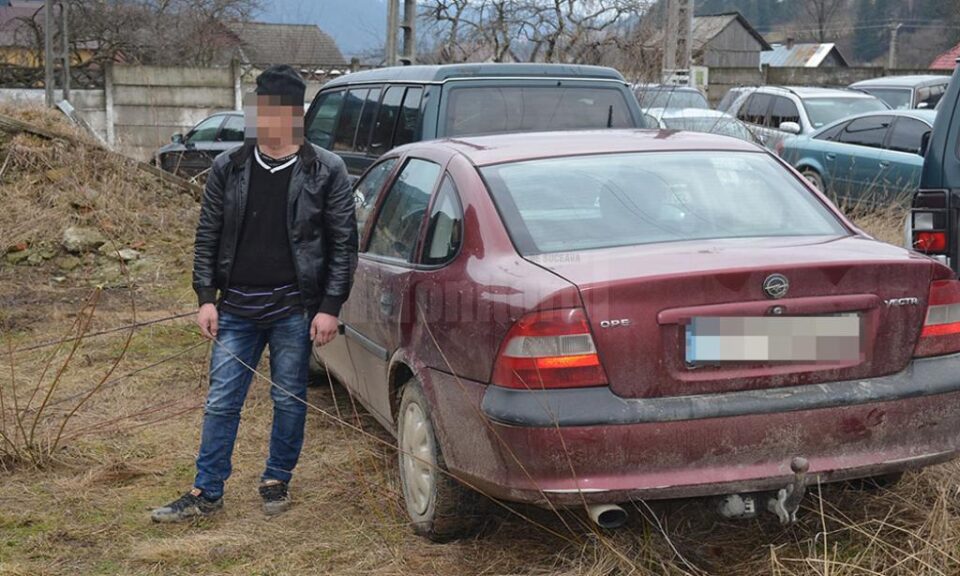 Contrabandist de țigări capturat după o urmărire, la Brodina