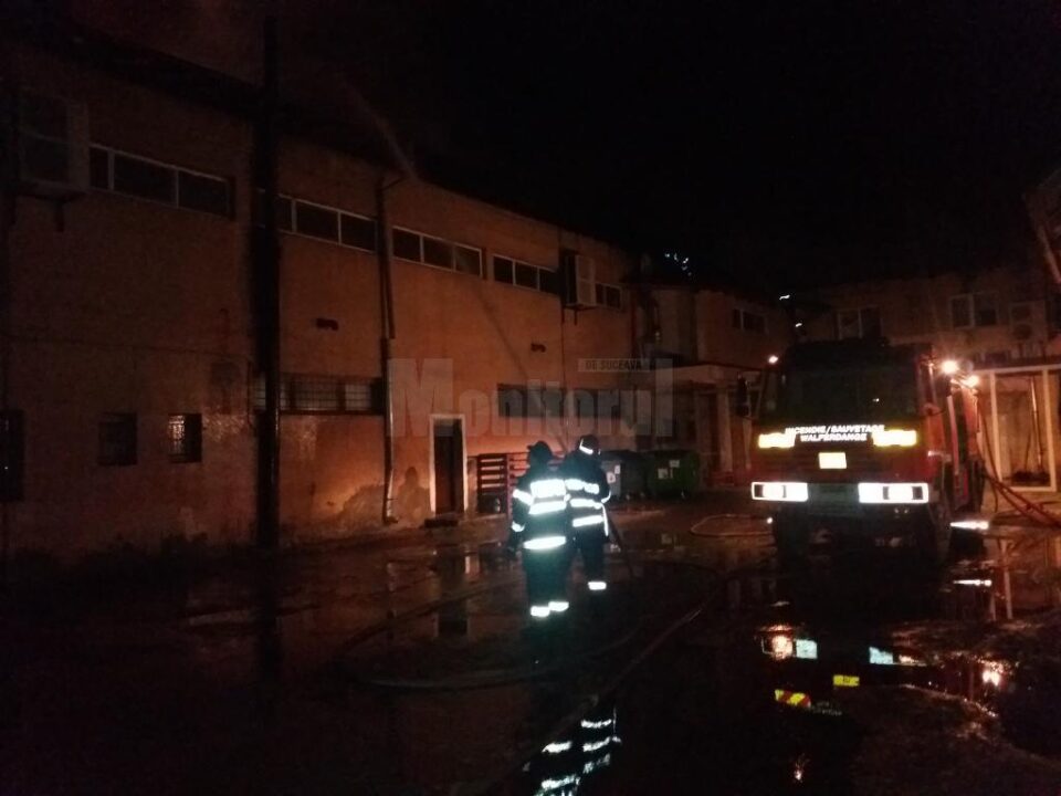 Incendiul a fost localizat