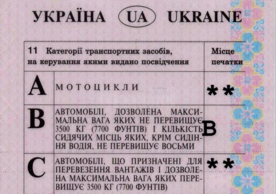 "Moda" permiselor ucrainene: încă un tânăr s-a ales cu dosar penal după ce a prezentat un astfel de document fals "Moda" permiselor ucrainene: încă un tânăr s-a ales cu dosar penal după ce a prezentat un astfel de document fals