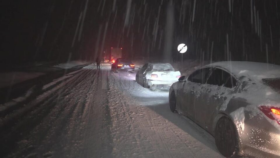 Traficul s-a desfășurat în condiții grele