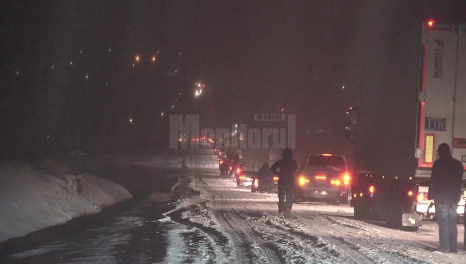 Blocaje temporare s-au înregistrat atât pe DN 17 cât și pe DN 2