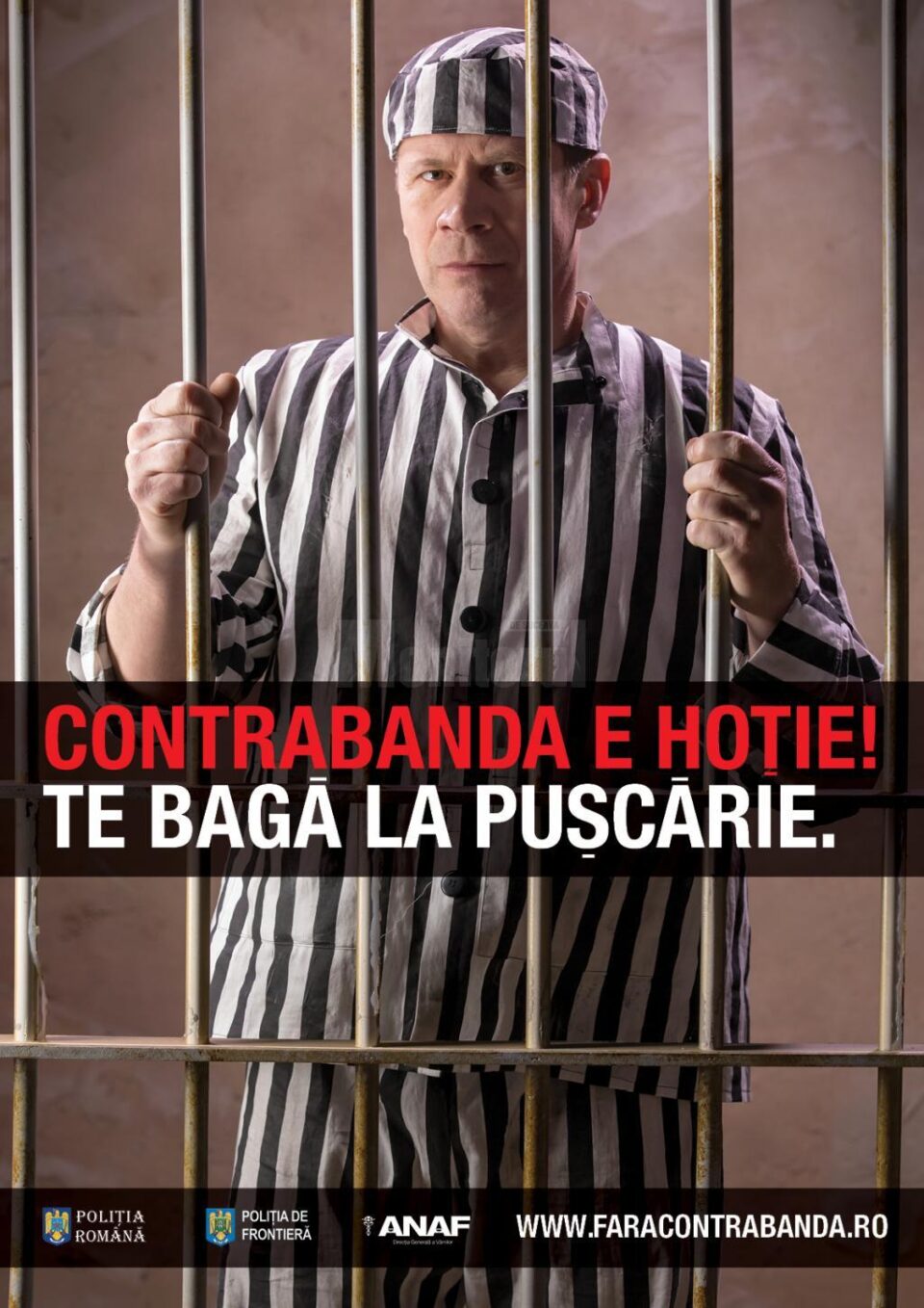 „Contrabanda e hoție! Te bagă la pușcărie”, o nouă campanie pentru combaterea contrabandei