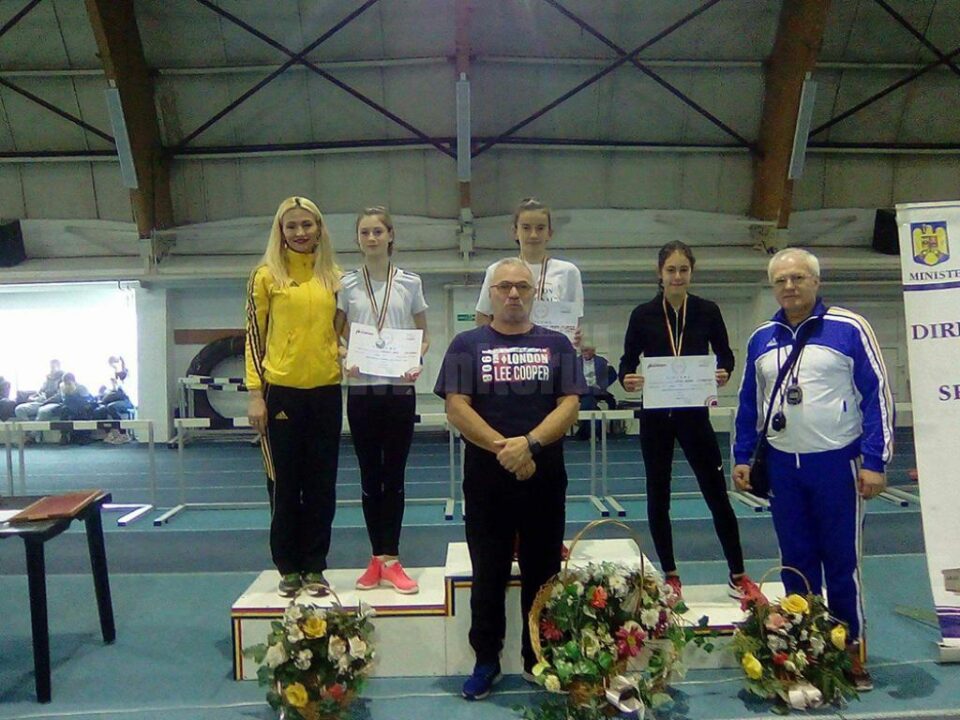 Talida Maria Sfarghiu alaturi de antrenoarea sa, Erzilia Tampau