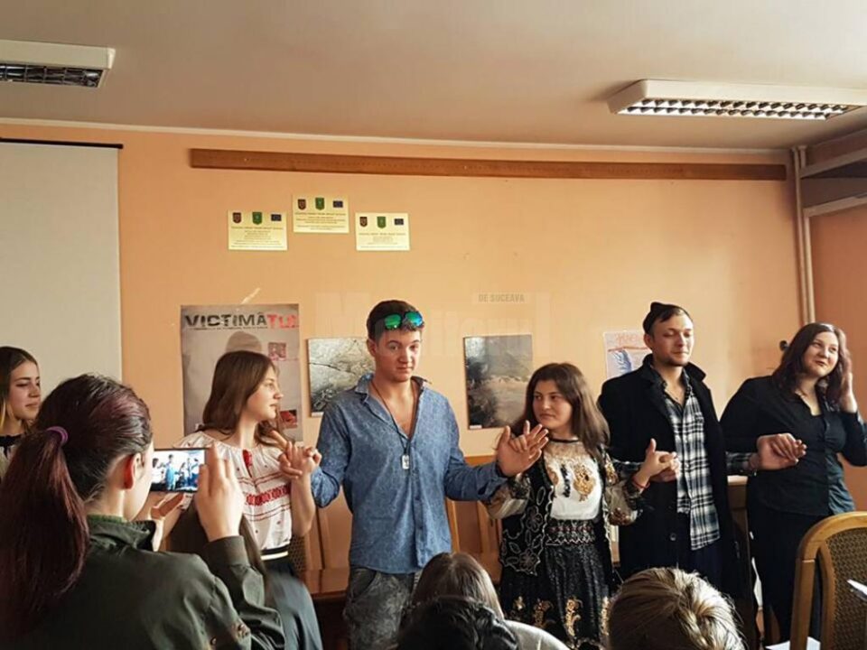 Acțiunea s-a desfășurat vineri, 16 martie, în prezența unui public numeros