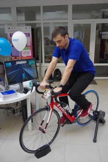 Bicicleta pe care o putem folosi la domiciliu, în zilele ploioase