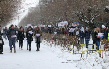 La Fălticeni, marș dedicat vieții, mamei și pruncilor