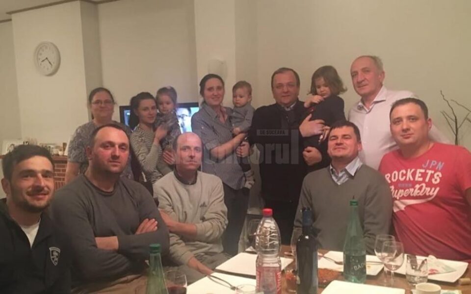 Gheorghe Flutur s-a întâlnit cu mai multe familii din comuna Bosanci aflate în Belgia