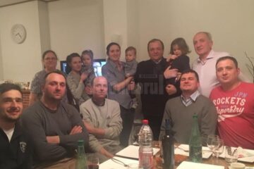 Gheorghe Flutur s-a întâlnit cu mai multe familii din comuna Bosanci aflate în Belgia