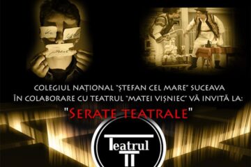 Colegiul Național „Ștefan cel Mare” pregătește „Serate teatrale”