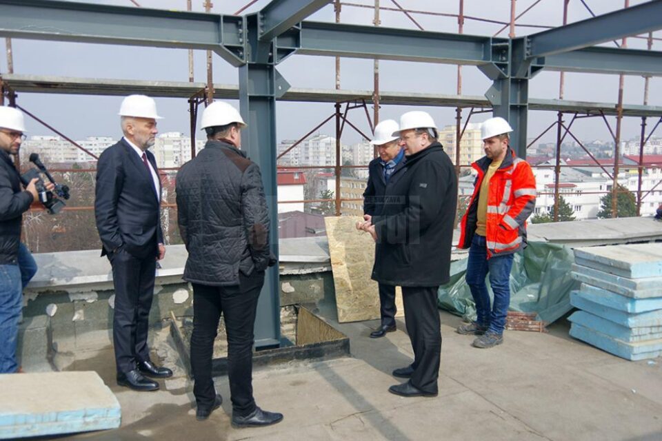 Lucrările de extindere a secției Cardiologie la Spitalul de Urgență Suceava vor fi finalizate în august