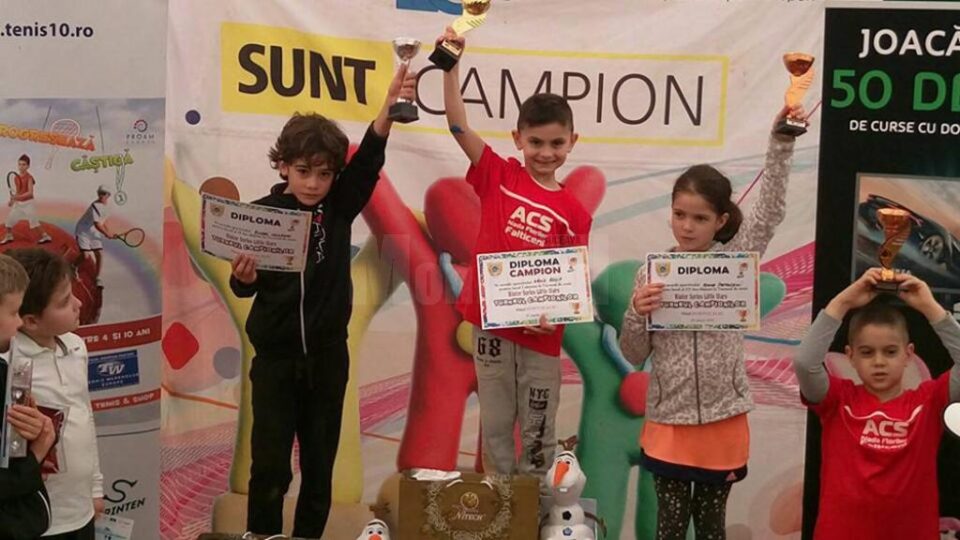 David Arcip a devenit pentru a treia oară campion al României la tenis de câmp