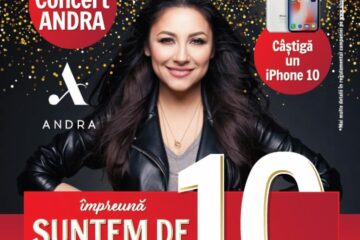 10 ani de Shopping City Suceava: Megaconcert ANDRA și un iPhone 10 la tombolă!