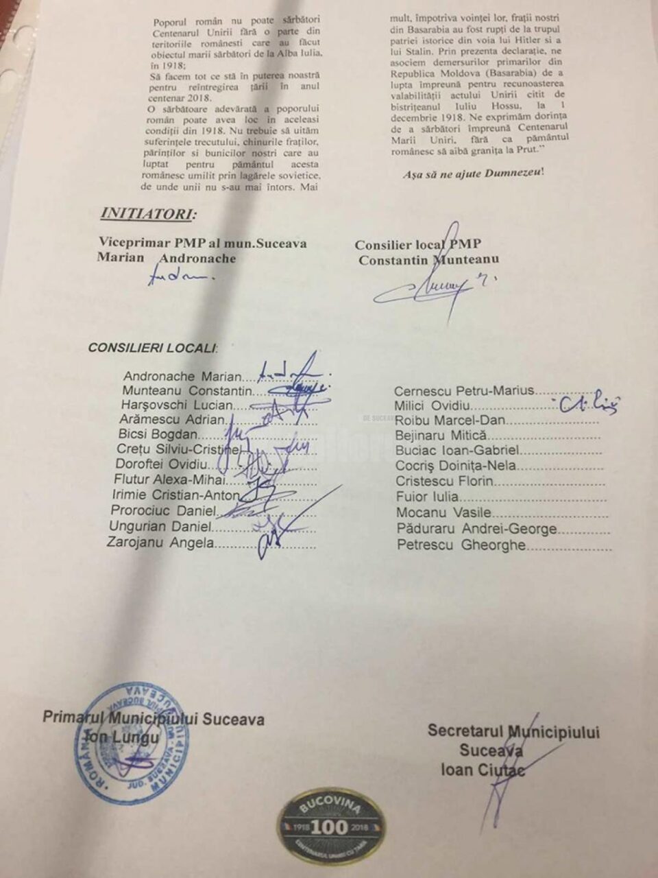 Comunicat de presă