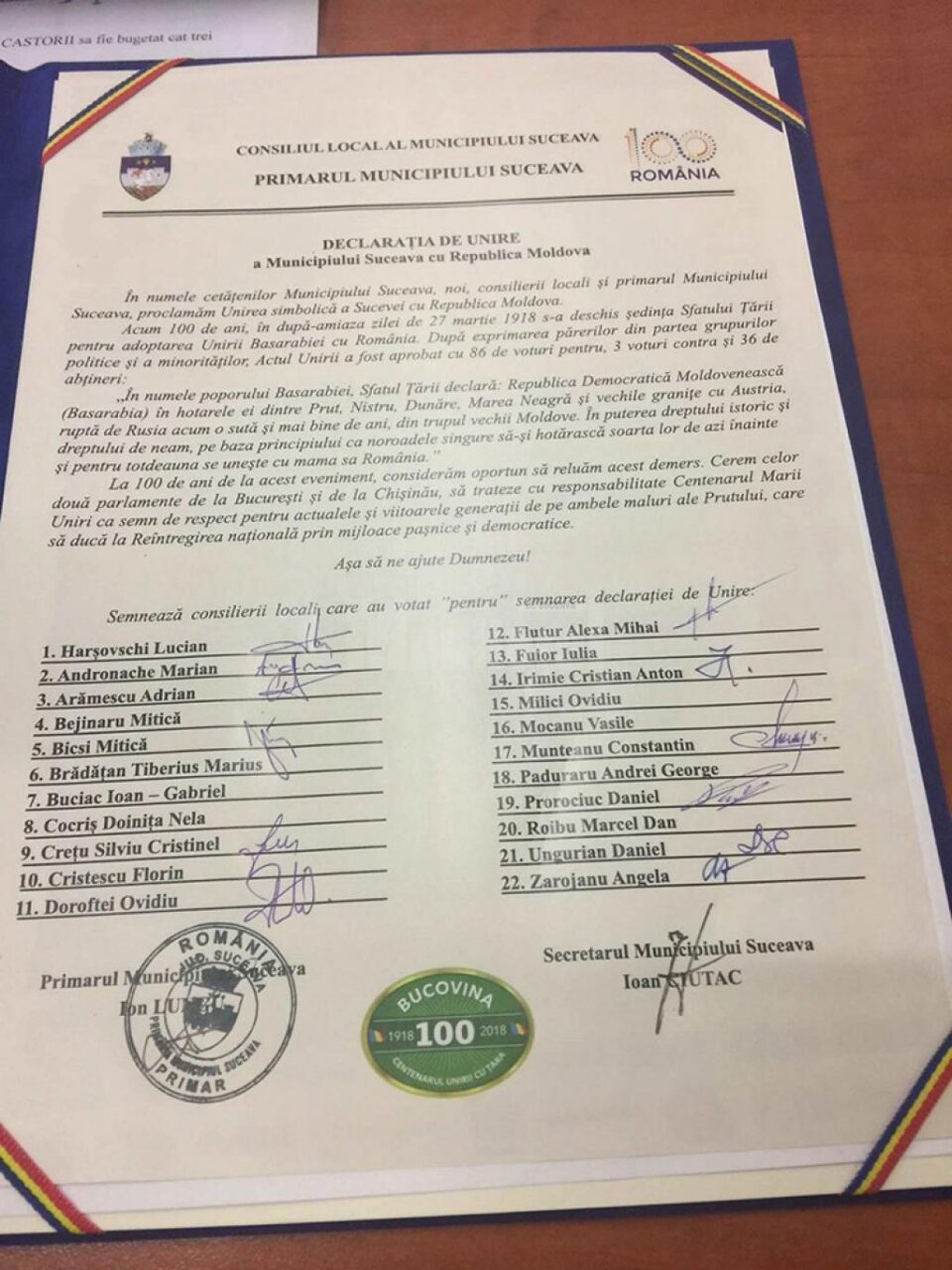 Comunicat de presă