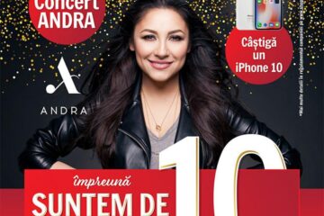 10 ani de Shopping City Suceava: Megaconcert ANDRA și un iPhone 10 la tombolă!