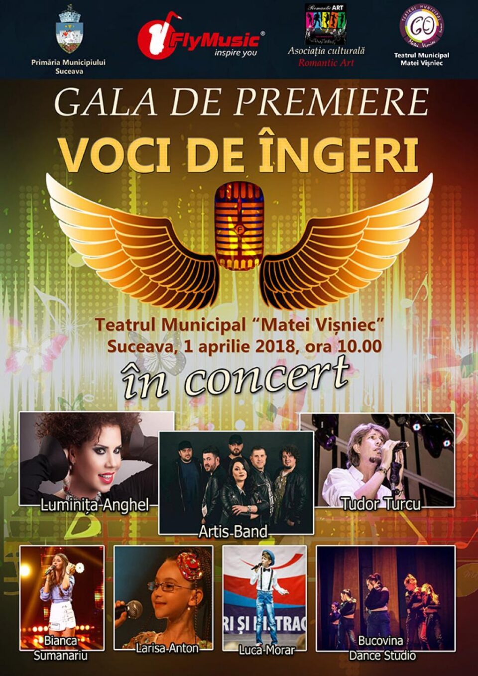 Primul festival național de muzică ușoară pentru copii și tineri organizat la Suceava începe de mâine