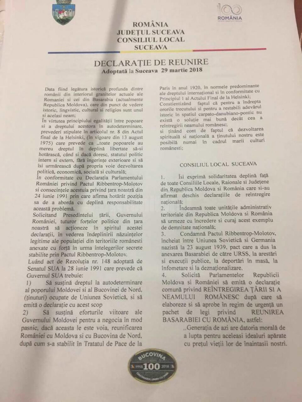 Comunicat de presă