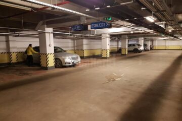 Parcarea subterană nr. 1 avea luni un grad de ocupare de nici 20%