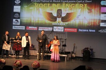 Luminița Anghel și Tudor Turcu au cântat la gala de premiere a primului festival de muzică ușoară din Suceava