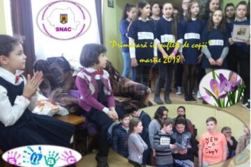 „Îngeri în primăvară, daruri de lumină” și „Primăvară în suflete de copil”, acțiuni organizate de Școala „Jean Bart” Suceava