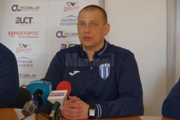 Antrenorul echipei CSM Suceava, Marius Colțuneac