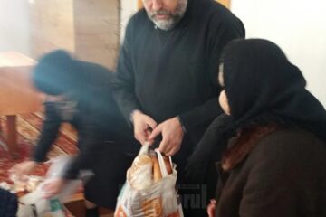 Bătrânii au primit preparate tradiționale pentru masa de Paște
