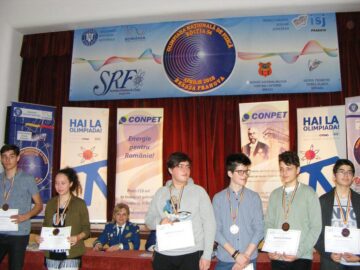Palmares bogat pentru elevii din județ la Olimpiada națională de fizică